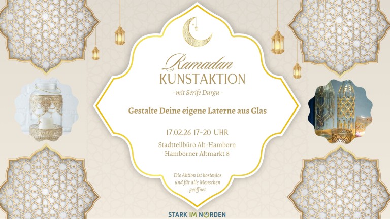 Ramadan Kunstaktion Quer