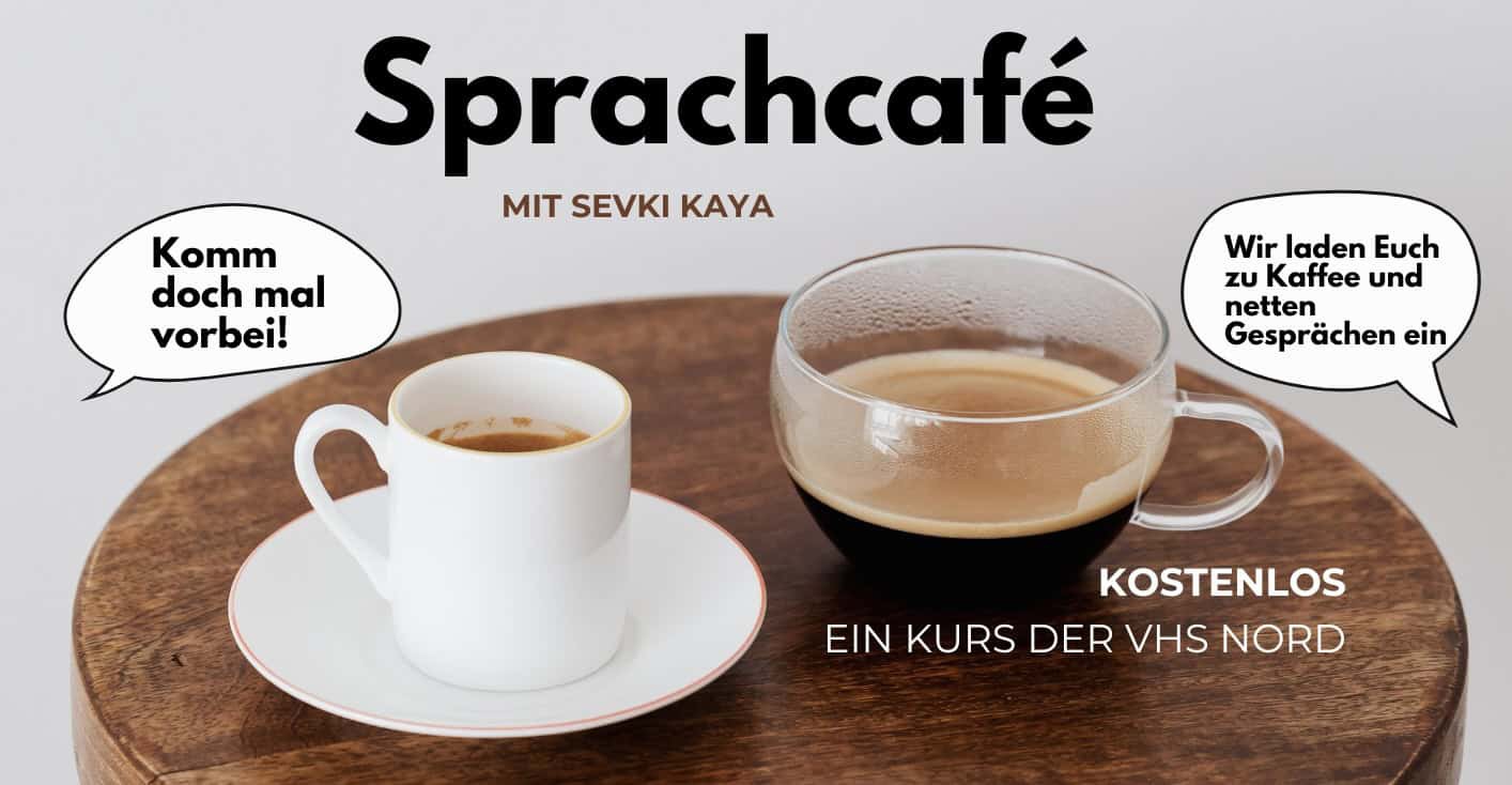 Beige Braun Schwarz Modern Bold Café Business Neueröffnung Kaffee Flyer - 1