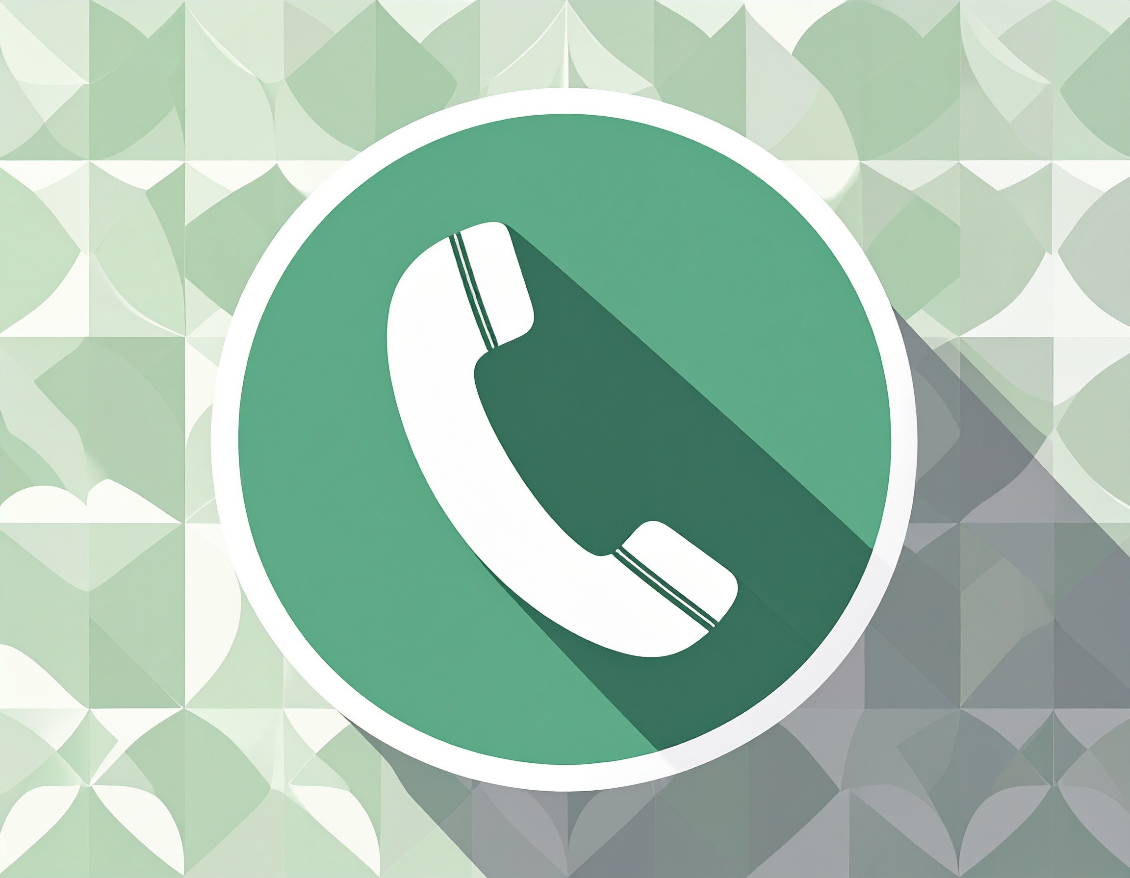 Firefly_Das Symbol vom Programm Whatsapp vor einem Hintergrund 63566