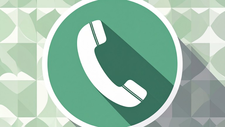Firefly_Das Symbol vom Programm Whatsapp vor einem Hintergrund 63566